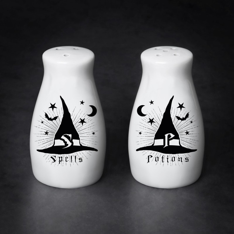 S-Spells / P-Potions (MRSP5) ~ Salt & Pepper Sets | Alchemy England