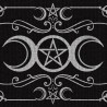 Triple Moon Rug (RUG2) ~ Rugs | Alchemy England