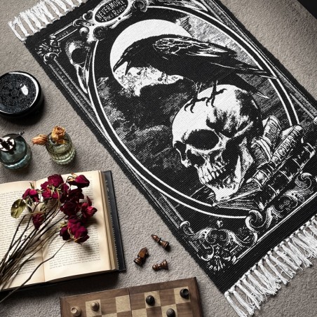 Poe's Raven Rug (RUG4) ~ Rugs | Alchemy England