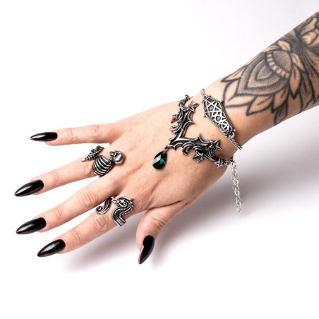 Hex Coffin (A144) ~ Wrist Chains | Alchemy England