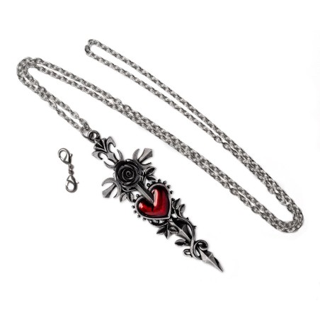 Cross of the Dark Kiss (P975) ~ Necklaces | Alchemy England