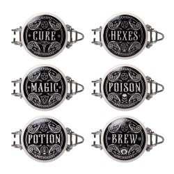 Witch's Spice Rack (JAR1) ~ Storage Jars | Alchemy England