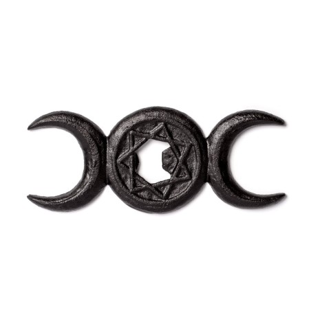 Black Triple Moon Bottle Opener (SBO6) ~ Bottle Openers | Alchemy England