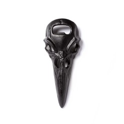 Black Raven Skull Bottle Opener (SBO7) ~ Bottle Openers | Alchemy England