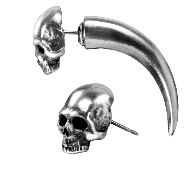 Tomb Skull Horn (E320) ~ Faux Stretchers | Alchemy England