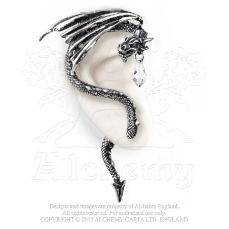 Crystal Dragon (E330) ~ Ear-Wraps | Alchemy England