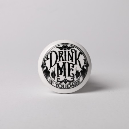 Drink Me If You Dare (RGBS9) ~ Bottle Stoppers | Alchemy England