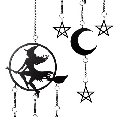 Witch by Moonlight (HD29) ~ Hanging Decorations | Alchemy England