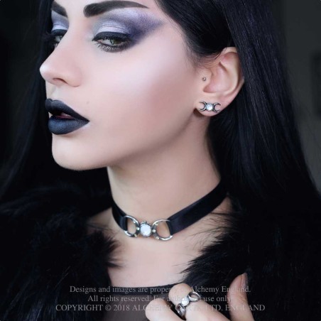 Triple Goddess (E401) ~ Studs | Alchemy England