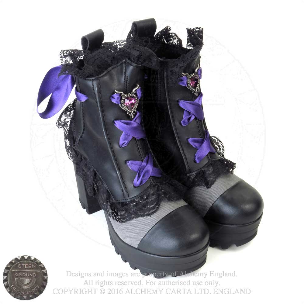 Alchemy England Blog » Goth Corset – Girl’s Shoes (STG2L / STG2V)
