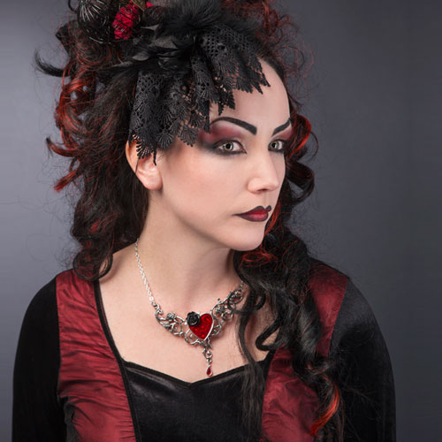 Lady Amaranth gothic model  Gothic outfits, Gothic fashion, Goth